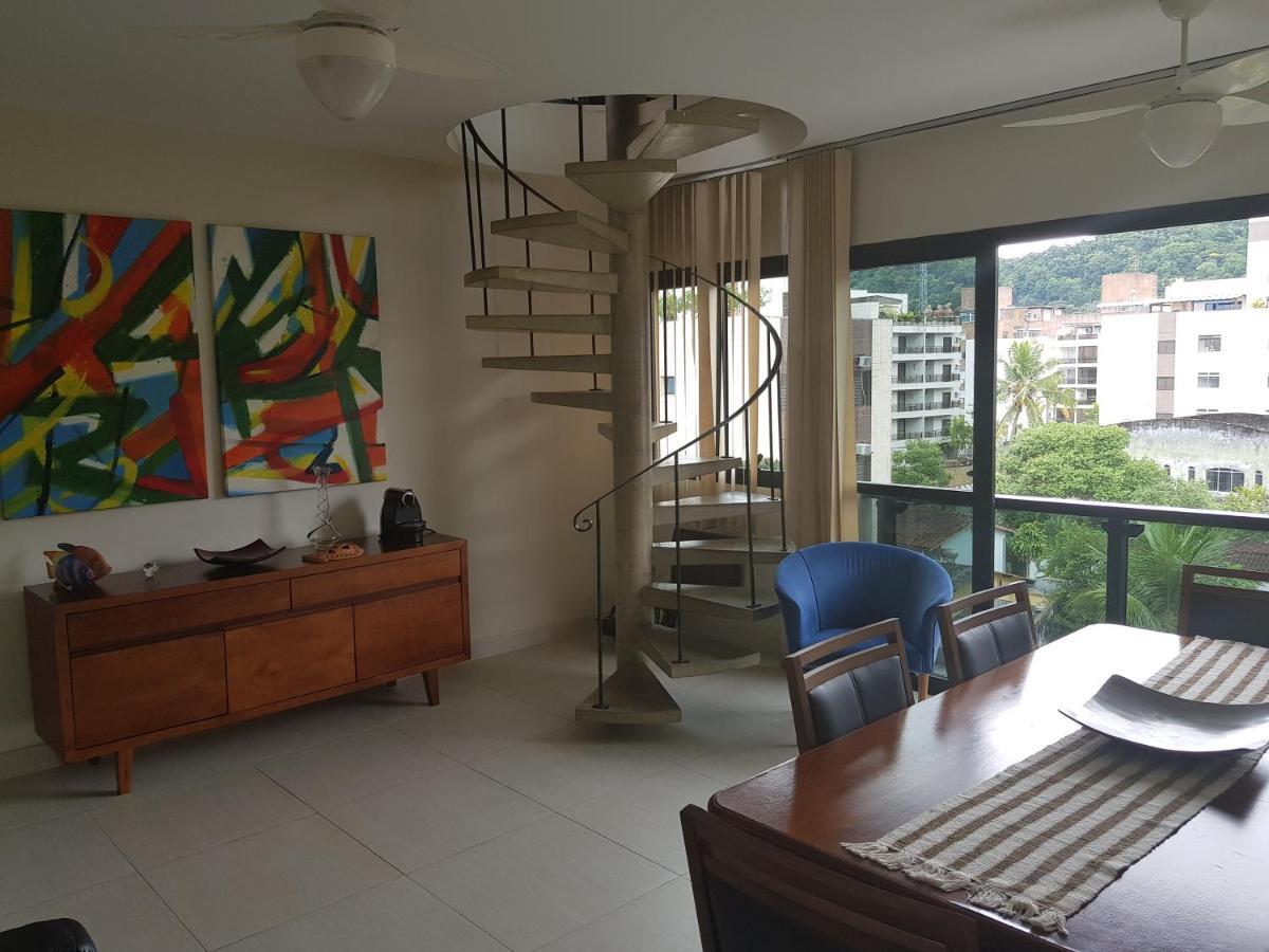 Cobertura Duplex 4 Quartos Guaruja Appartamento Esterno foto