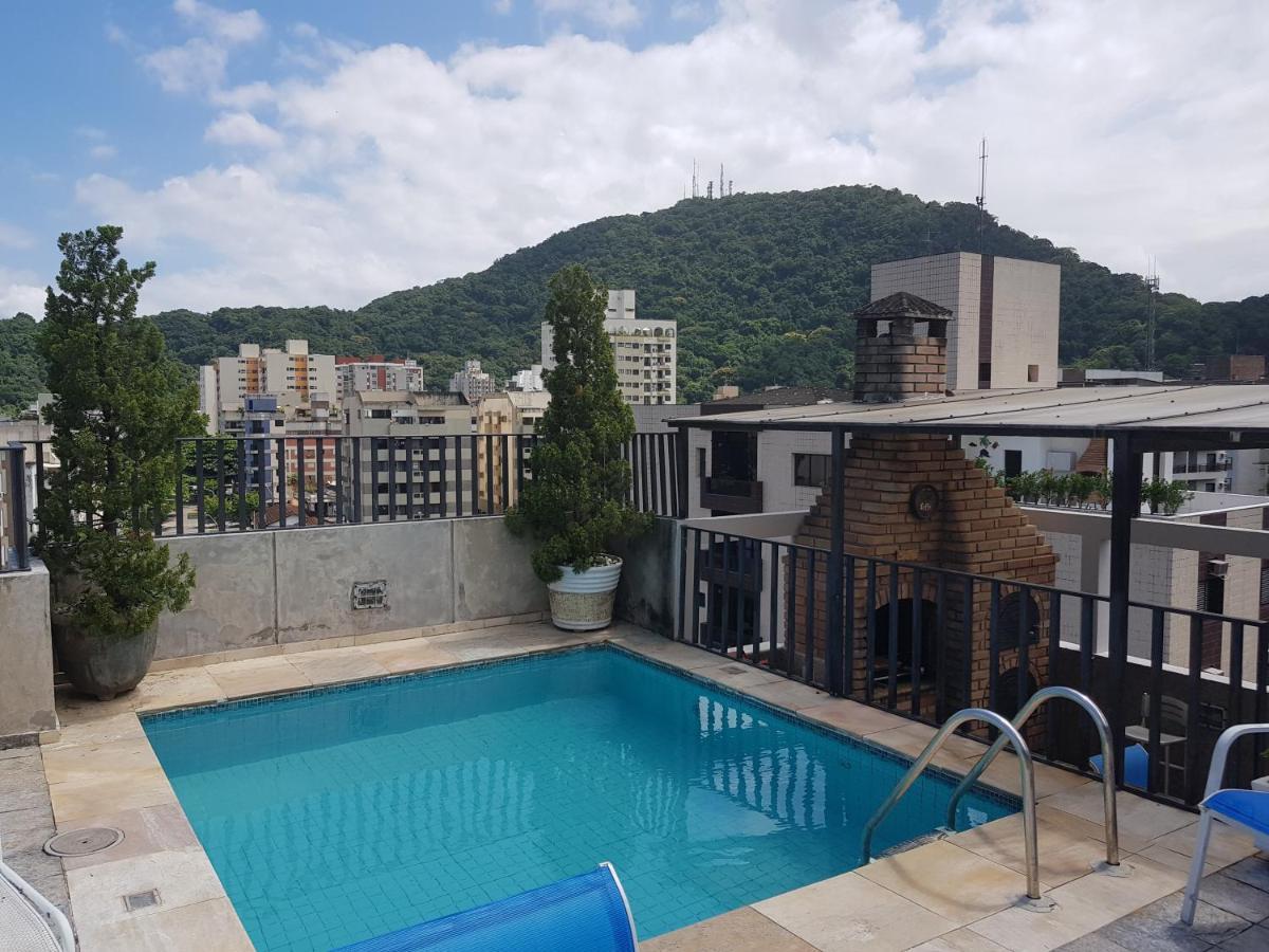 Cobertura Duplex 4 Quartos Guaruja Appartamento Esterno foto