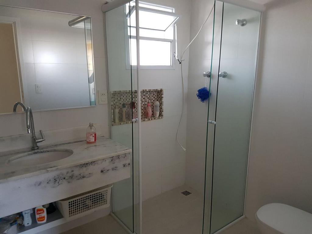Cobertura Duplex 4 Quartos Guaruja Appartamento Esterno foto