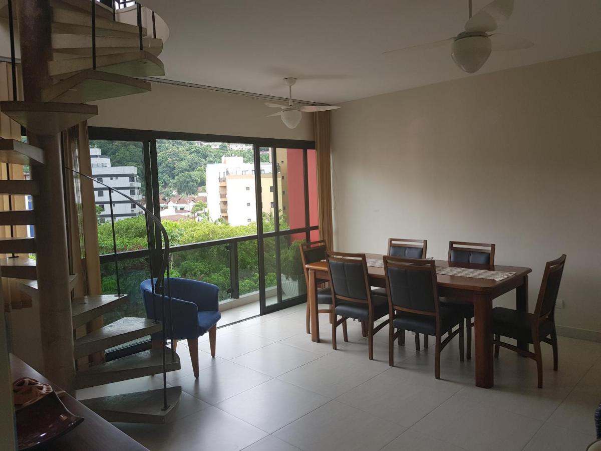 Cobertura Duplex 4 Quartos Guaruja Appartamento Esterno foto